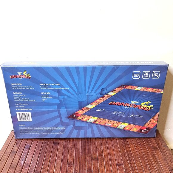 DRINKOPOLY Board Games - NEW - Picture 2 of 5